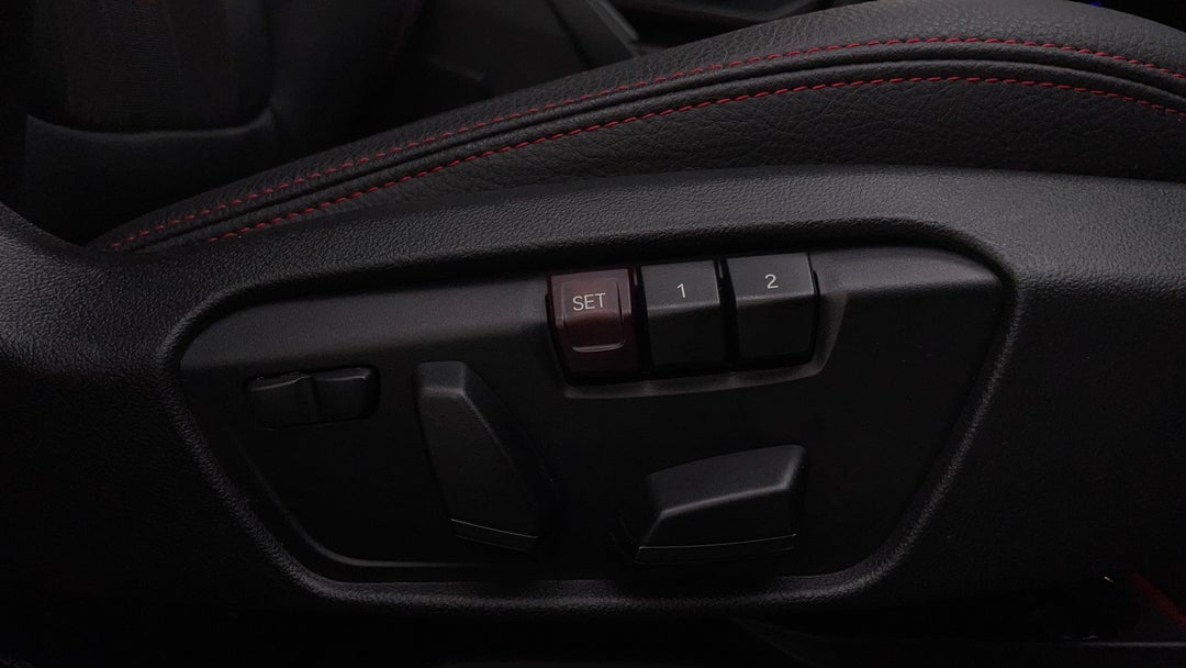 Drivers Side Adjustment Panel