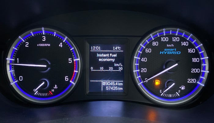 2018 Maruti S Cross ZETA 1.3 SHVS, Diesel, Manual, 57,645 km, Odometer Image