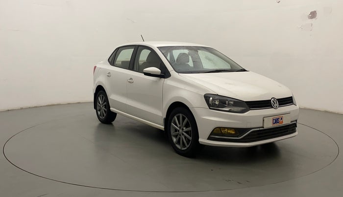 2019 Volkswagen Ameo HIGHLINE PLUS 1.5L AT 16 ALLOY, Diesel, Automatic, 63,113 km, Right Front Diagonal
