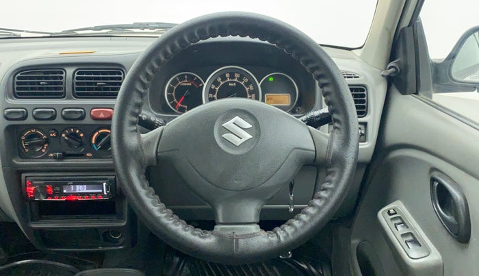 2011 Maruti Alto K10 VXI P, Petrol, Manual, 39,987 km, Steering Wheel Close Up
