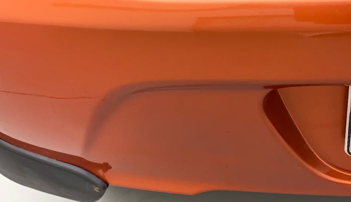 2018 Maruti Celerio ZXI, Petrol, Manual, 41,806 km, Rear bumper - Line - Paint ok & Dent 4-6 inch(if paint not damage)