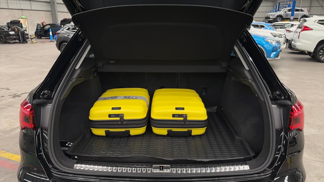 2021 Audi Q3 35 Tfsi, Automatic, 17376 km, Boot Inside View with Luggage