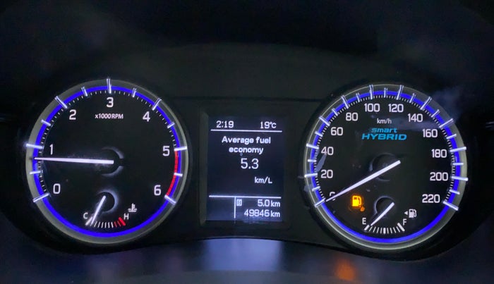 2018 Maruti S Cross ZETA 1.3 SHVS, Diesel, Manual, 49,846 km, Odometer Image