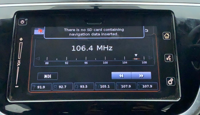 2018 Maruti S Cross ZETA 1.3 SHVS, Diesel, Manual, 49,846 km, Infotainment system - GPS Card not working/missing