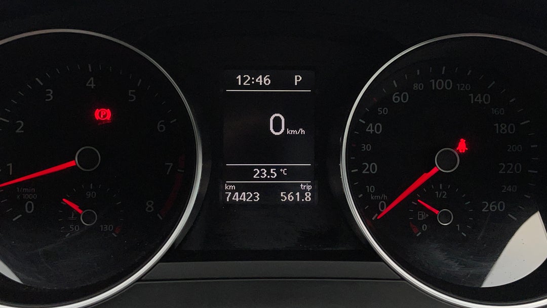 2017 Volkswagen Jetta 118 Tsi Trendline, Automatic, 74423 km, Odometer View