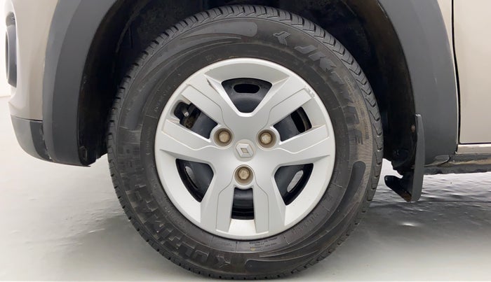 2017 Renault Kwid 1.0 RXT, Petrol, Manual, 8,147 km, Left Front Wheel