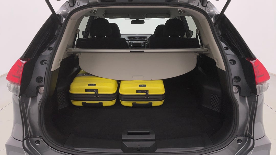 Boot Inside View with Luggage