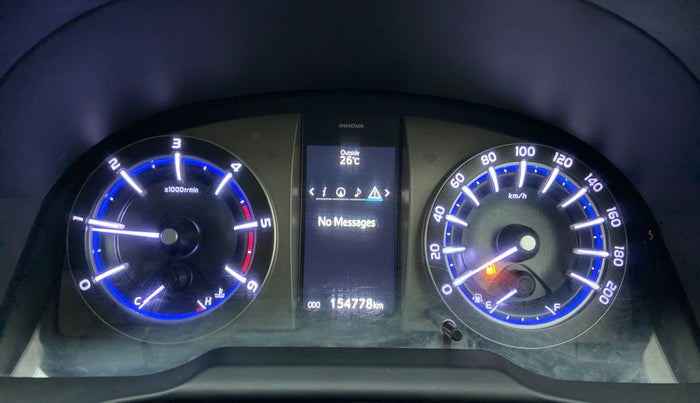2016 Toyota Innova Crysta 2.4 ZX 7 STR, Diesel, Manual, 1,54,960 km, Odometer Image