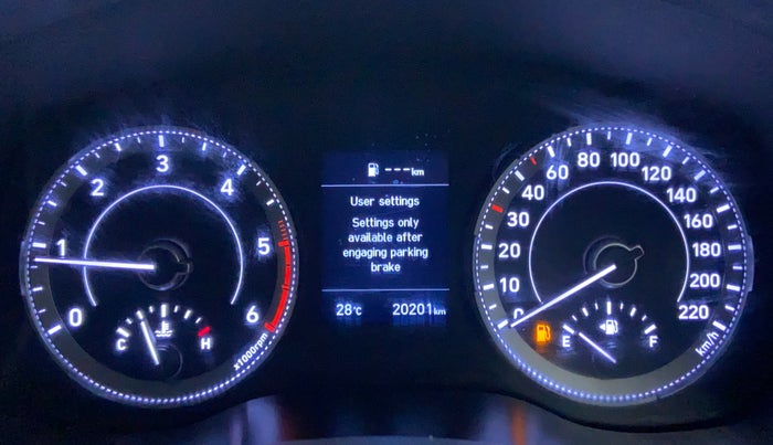 2019 Hyundai VENUE SX(O) CRDi, Diesel, Manual, 20,201 km, Odometer View