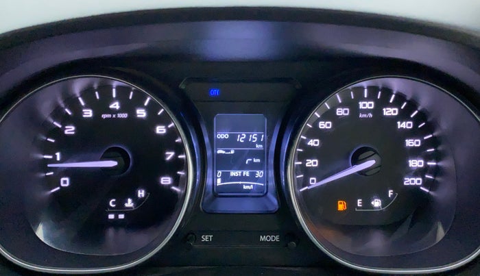 2018 Tata Tiago XZ 1.2 REVOTRON, Petrol, Manual, 12,312 km, Odometer Image