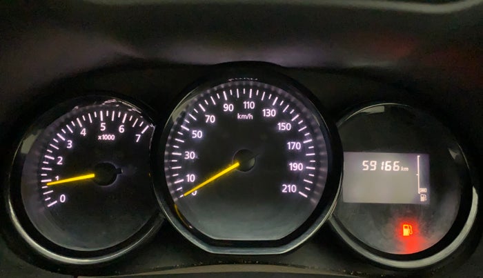 2018 Renault Duster RXE PETROL, Petrol, Manual, 59,166 km, Odometer Image