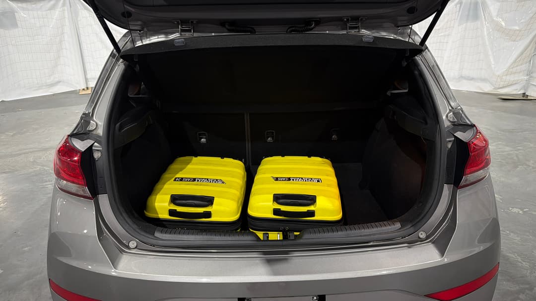 2021 Hyundai i30 Active, Automatic, 71687 km, Boot Inside View with Luggage