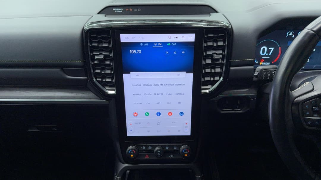 2022 Ford Everest Platinum (4x4), Automatic, 52053 km, Center Console