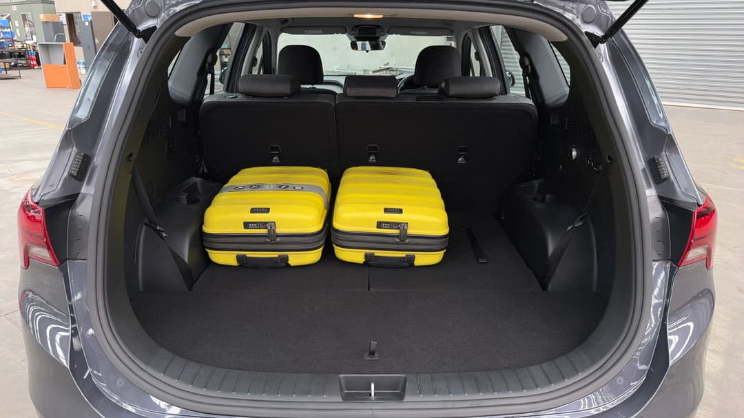 2023 Hyundai Santa Fe Mpi (2WD), Automatic, 47423 km, Boot Inside View with Luggage