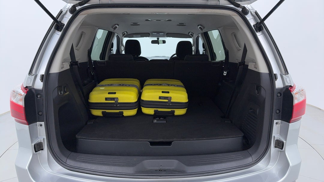 Boot Inside View with Luggage