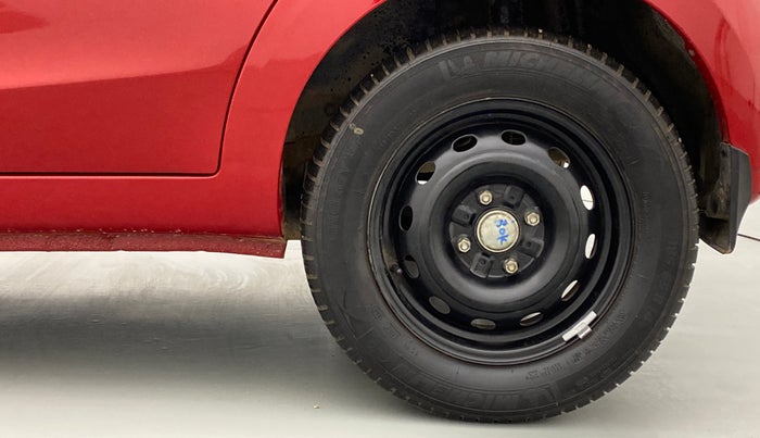 2015 Tata Bolt XMS REVOTRON, Petrol, Manual, 50,137 km, Left Rear Wheel