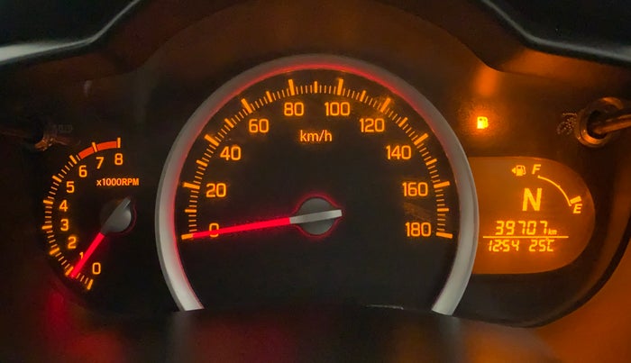 2015 Maruti Celerio VXI AMT, Petrol, Automatic, 39,707 km, Odometer Image