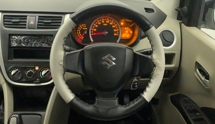 2015 Maruti Celerio VXI AMT, Petrol, Automatic, 39,707 km, Steering Wheel Close Up