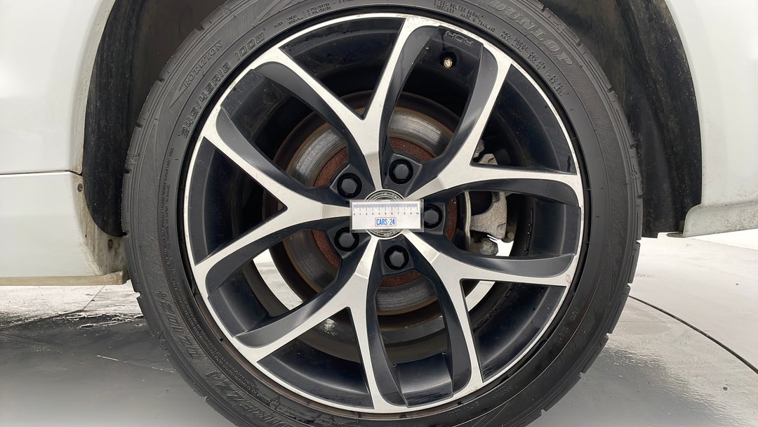 Wheels Rim Rear LHS Gutter Rash