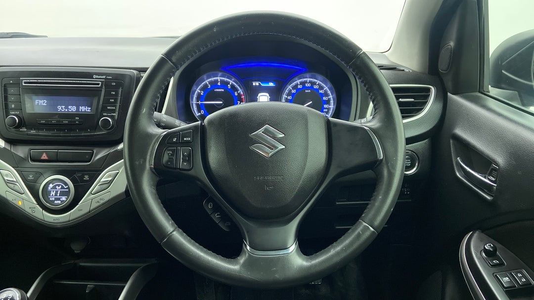 Steering Wheel Close Up