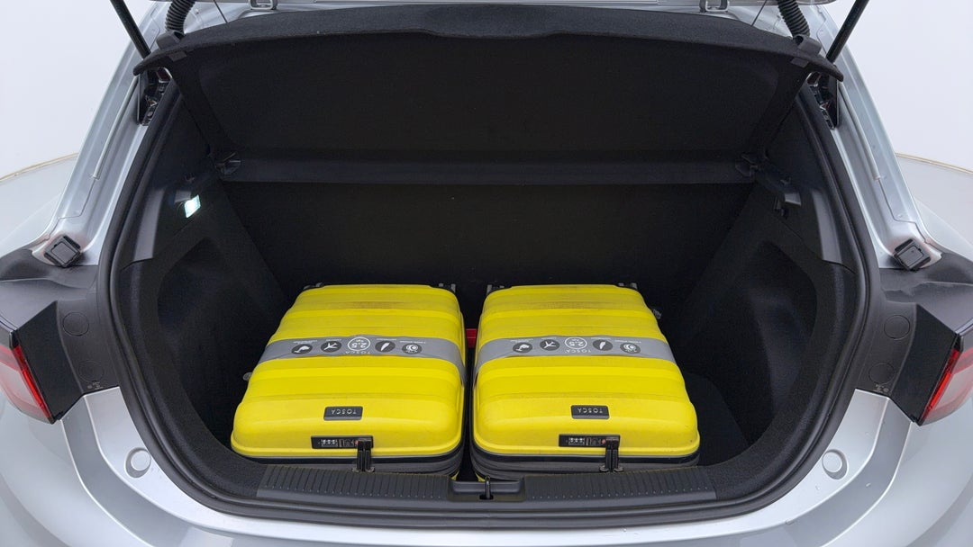 Boot Inside View with Luggage