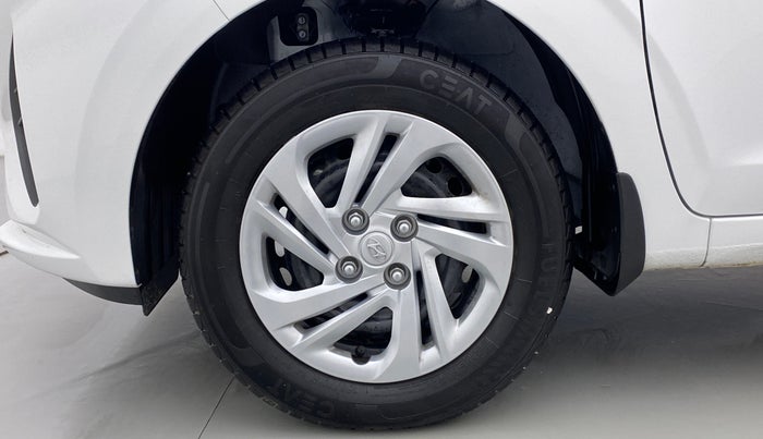 2022 Hyundai AURA S 1.2 CNG, CNG, Manual, 3,807 km, Left Front Wheel