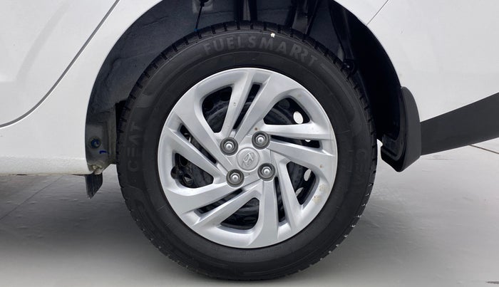 2022 Hyundai AURA S 1.2 CNG, CNG, Manual, 3,807 km, Left Rear Wheel