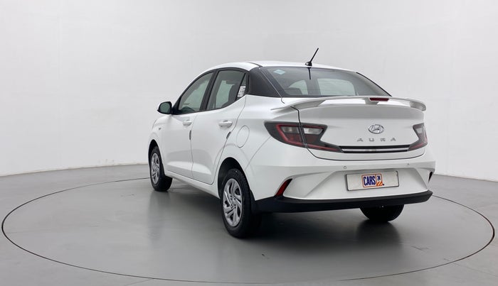 2022 Hyundai AURA S 1.2 CNG, CNG, Manual, 3,807 km, Left Back Diagonal
