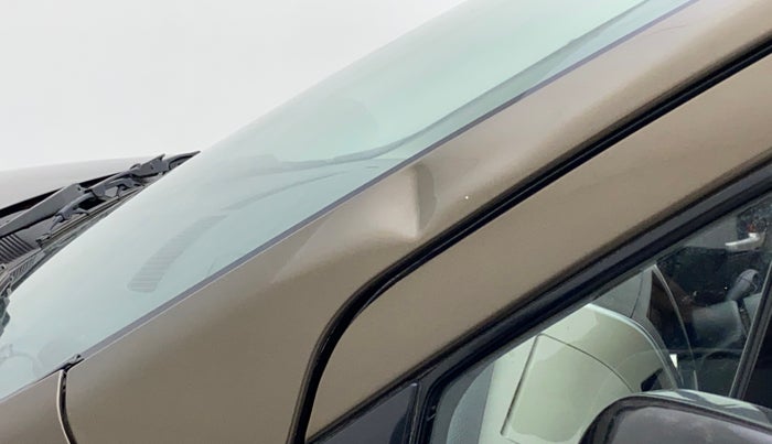 2015 Maruti Wagon R 1.0 LXI CNG, CNG, Manual, 36,732 km, Left A pillar - Slightly dented