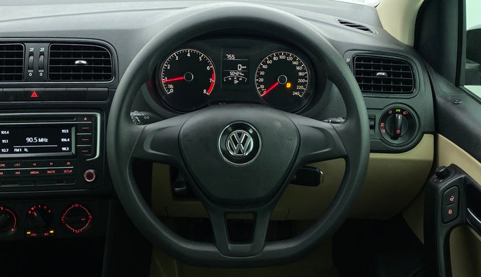 2017 Volkswagen Ameo COMFORTLINE PLUS PETROL, Petrol, Manual, 50,465 km, Steering Wheel Close Up