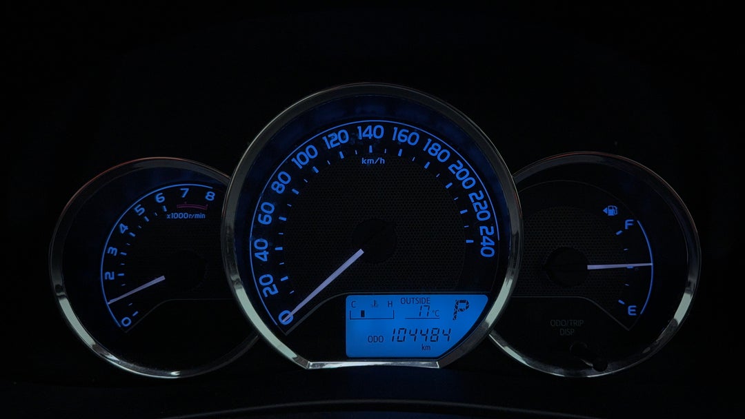 2016 Toyota Corolla Ascent, Automatic, 104484 km, Odometer View