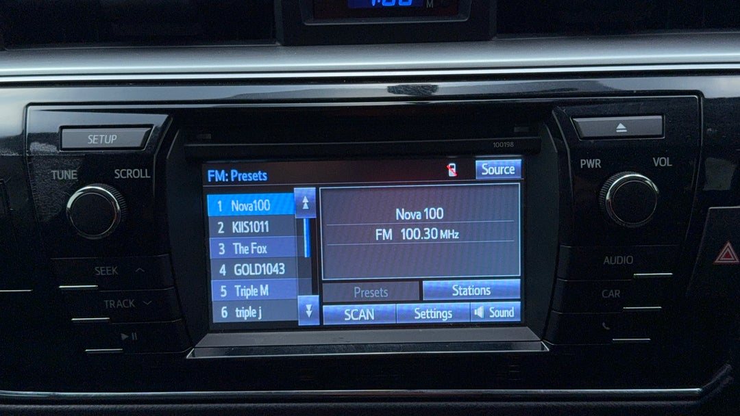 2016 Toyota Corolla Ascent, Automatic, 104484 km, Infotainment System