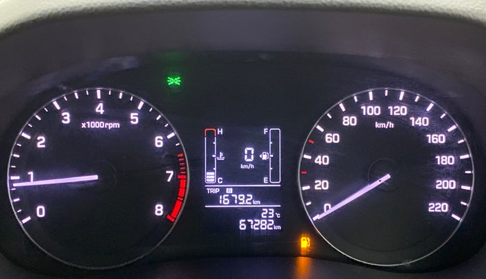 2015 Hyundai Creta 1.6 S, Petrol, Manual, 67,486 km, Odometer Image