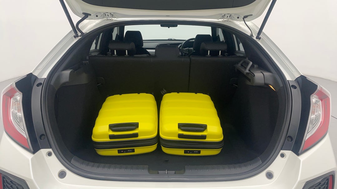 Boot Inside View with Luggage