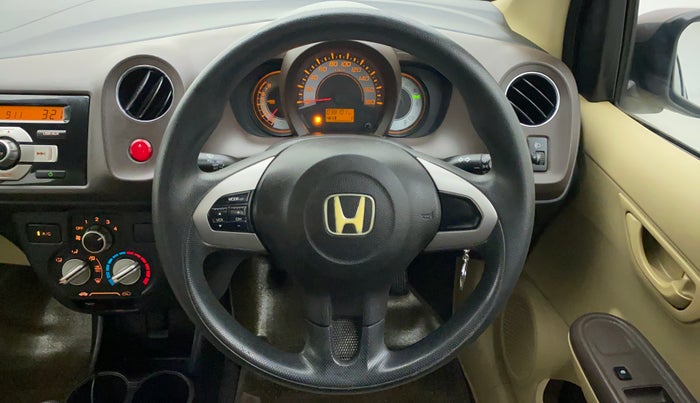 2012 Honda Brio S MT, Petrol, Manual, 38,101 km, Steering Wheel Close Up
