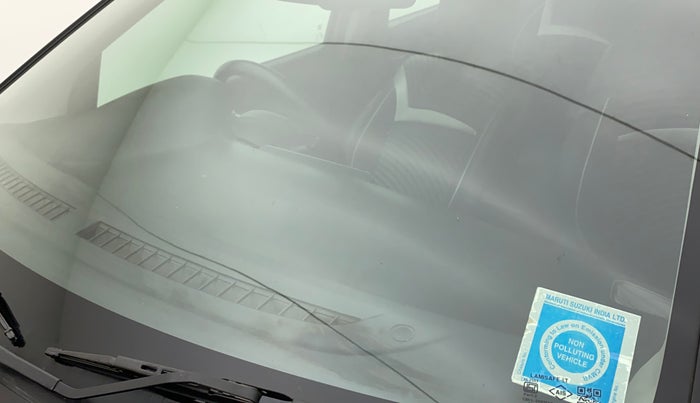 2020 Maruti Baleno ALPHA PETROL 1.2, Petrol, Manual, 65,722 km, Front windshield - Minor spot on windshield