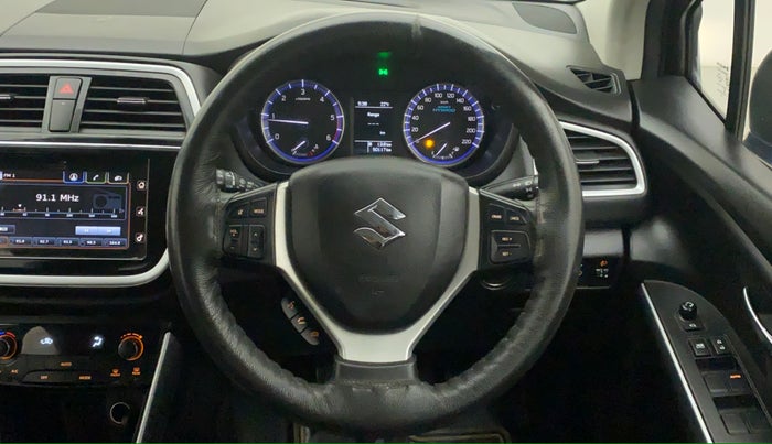 2019 Maruti S Cross ZETA 1.3, Diesel, Manual, 50,117 km, Steering Wheel Close Up