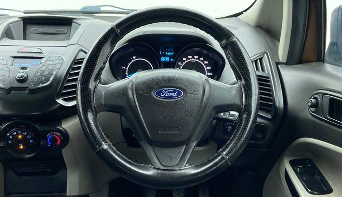 2017 Ford Ecosport 1.5 AMBIENTE TDCI, Diesel, Manual, 1,07,662 km, Steering Wheel Close Up
