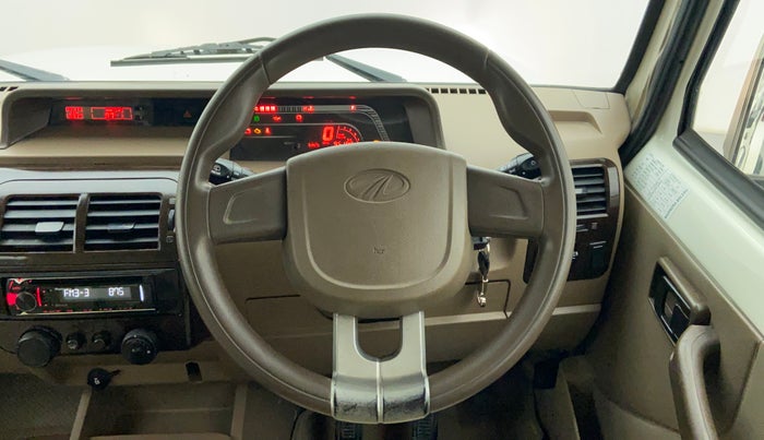 2017 Mahindra Bolero Power+ ZLX Micro Hybrid, Diesel, Manual, 95,145 km, Steering Wheel Close Up