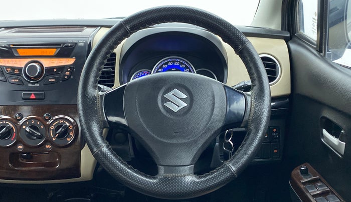 2018 Maruti Wagon R 1.0 VXI, Petrol, Manual, 34,027 km, Steering Wheel Close Up