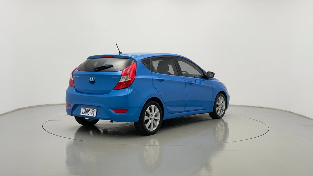 2019 Hyundai Accent Sport, Automatic, 53293 km, Right Back Diagonal (45- Degree) View