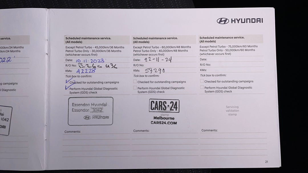 2019 Hyundai Accent Sport, Automatic, 53293 km, Service History