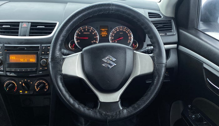 2016 Maruti Swift VXI D, Petrol, Manual, 24,404 km, Steering Wheel Close Up