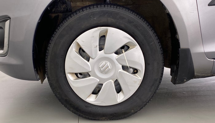 2016 Maruti Swift VXI D, Petrol, Manual, 24,404 km, Left Front Wheel