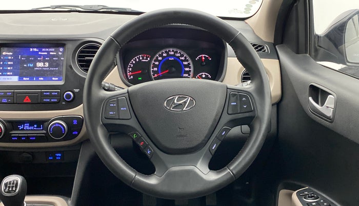 2018 Hyundai Grand i10 ASTA 1.2 VTVT, Petrol, Manual, 9,791 km, Steering Wheel Close Up