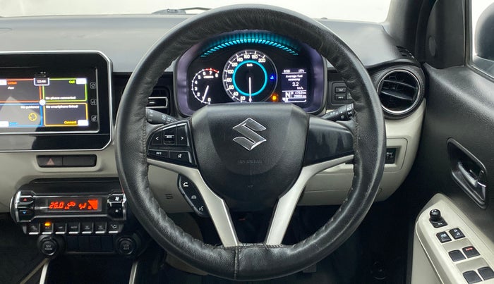 2018 Maruti IGNIS ALPHA 1.2 K12 AMT, Petrol, Automatic, 29,883 km, Steering Wheel Close Up