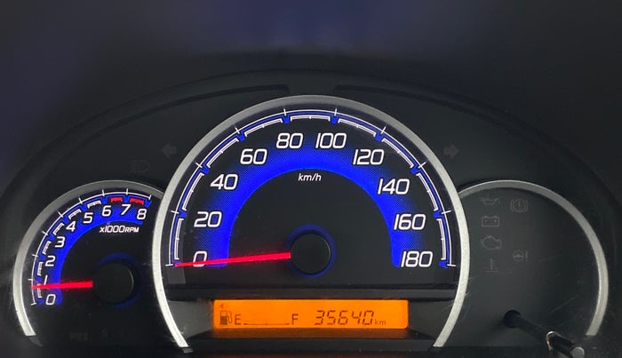 2018 Maruti Wagon R 1.0 VXI, Petrol, Manual, 35,691 km, Odometer Image