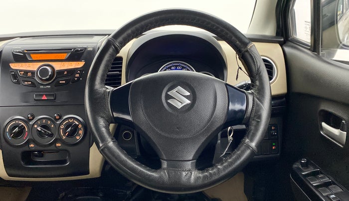 2018 Maruti Wagon R 1.0 VXI, Petrol, Manual, 35,691 km, Steering Wheel Close Up