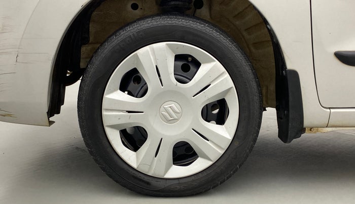 2018 Maruti Wagon R 1.0 VXI, Petrol, Manual, 35,691 km, Left Front Wheel