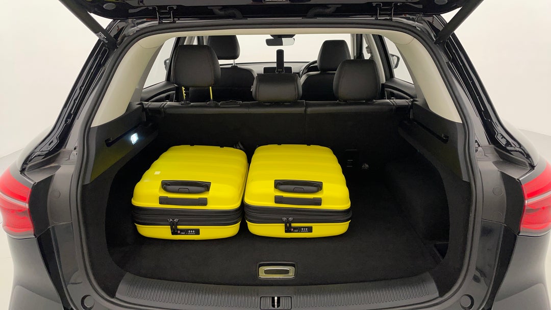 Boot Inside View with Luggage